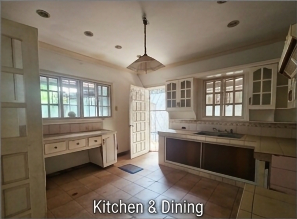 Kitchen and dining area